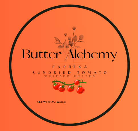 Sundried Tomato Whipped Butter